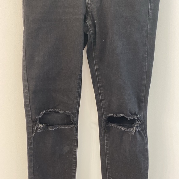 Garage women’s black high waist Jegging - size 5 - Picture 3 of 9